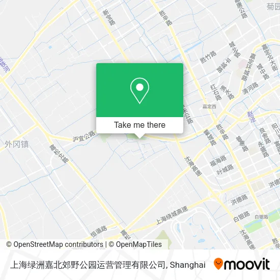 上海绿洲嘉北郊野公园运营管理有限公司 map
