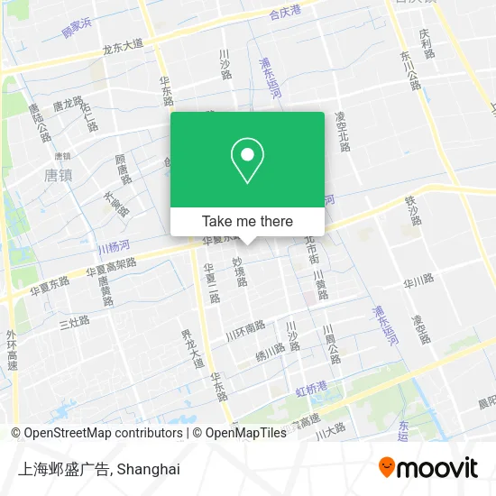 上海邺盛广告 map
