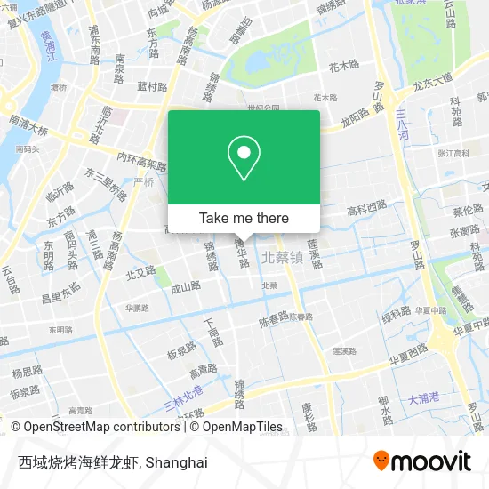 西域烧烤海鲜龙虾 map