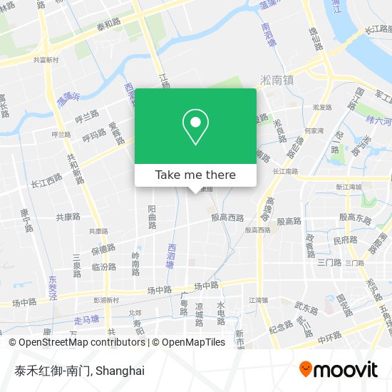 泰禾红御-南门 map