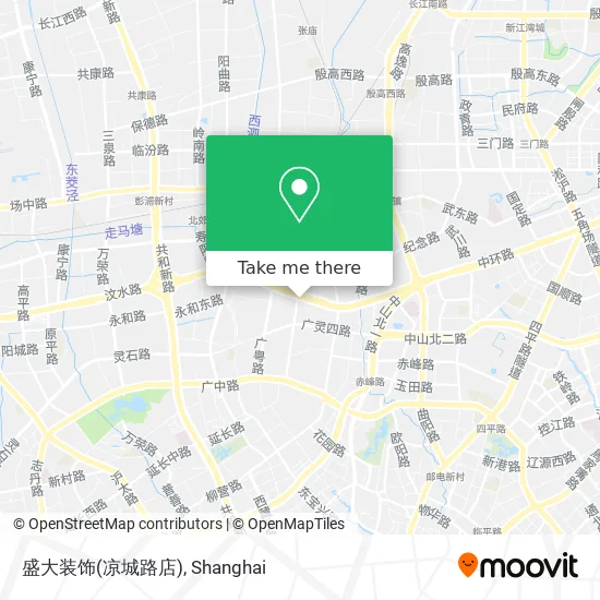 盛大装饰(凉城路店) map