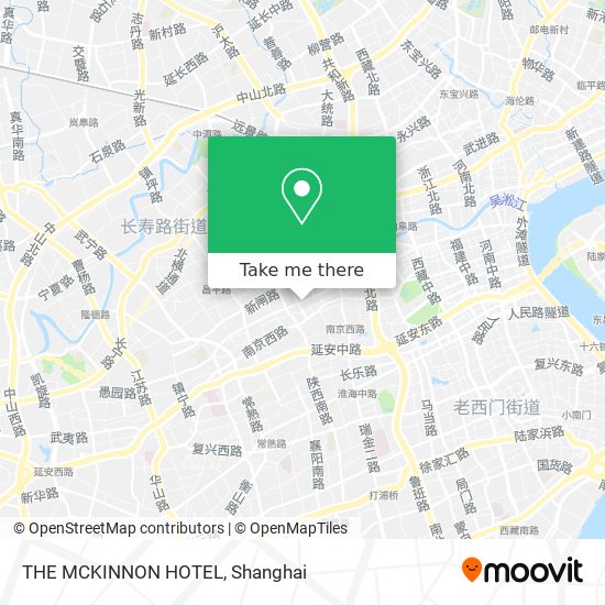 THE MCKINNON HOTEL map