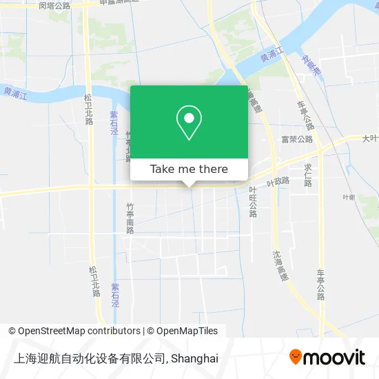 上海迎航自动化设备有限公司 map