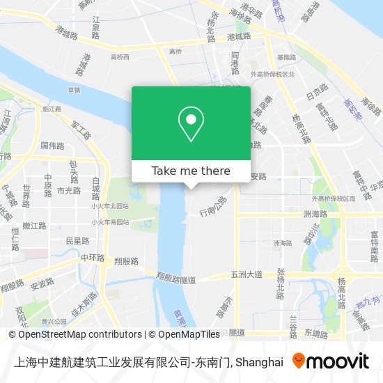 上海中建航建筑工业发展有限公司-东南门 map