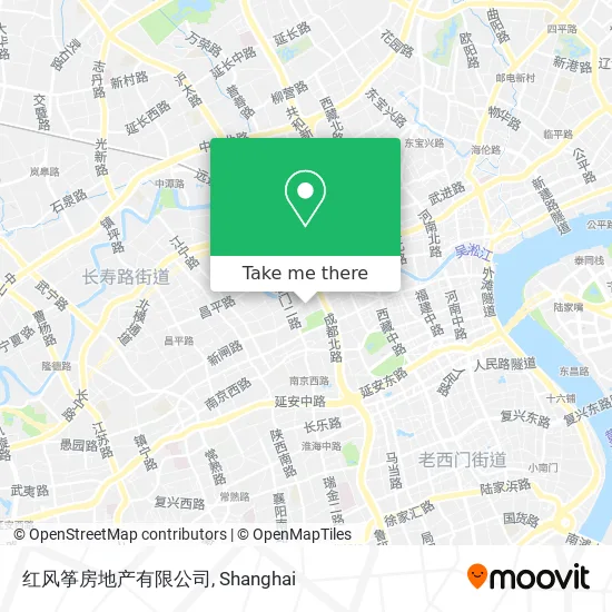 红风筝房地产有限公司 map