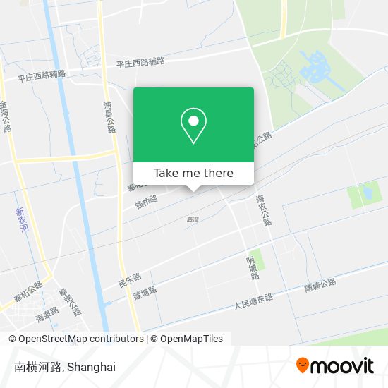 南横河路 map