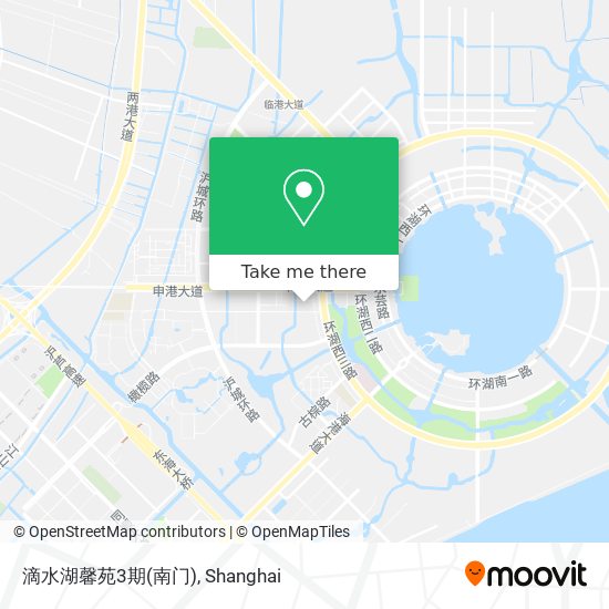 滴水湖馨苑3期(南门) map