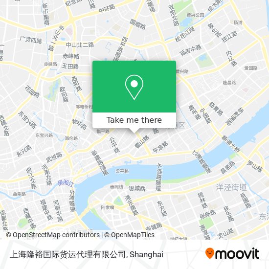 上海隆裕国际货运代理有限公司 map