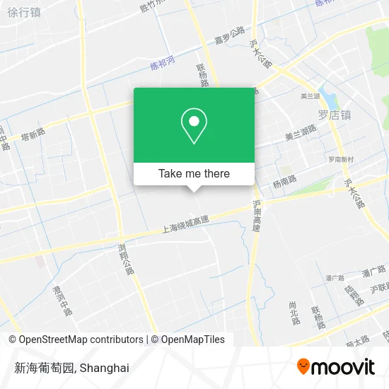 新海葡萄园 map