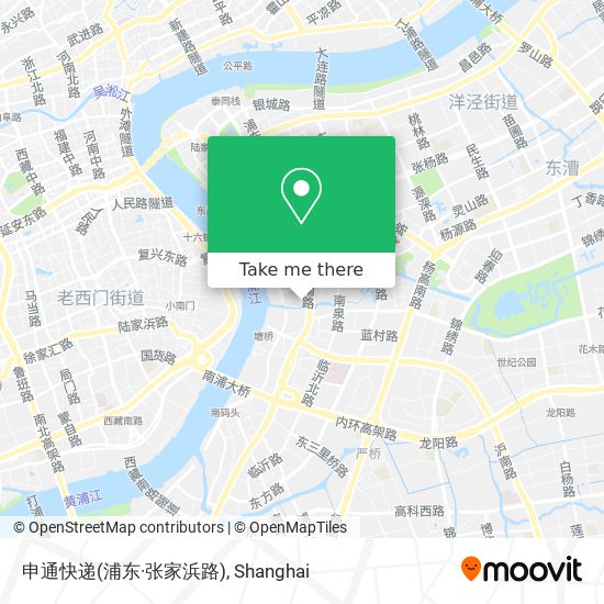 申通快递(浦东·张家浜路) map