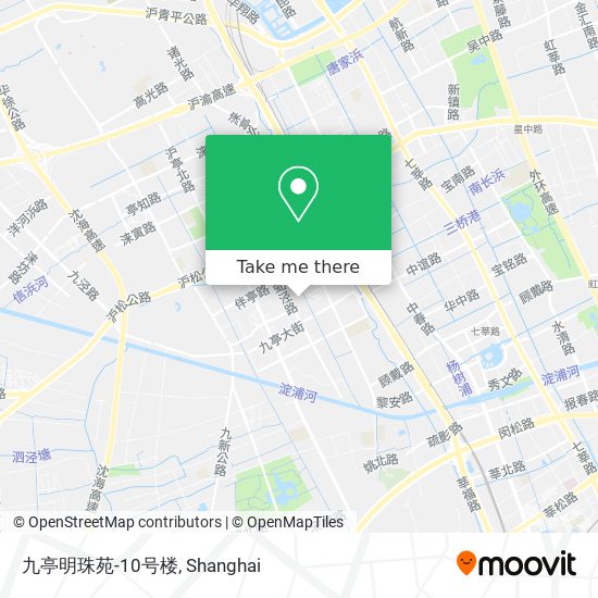 九亭明珠苑-10号楼 map