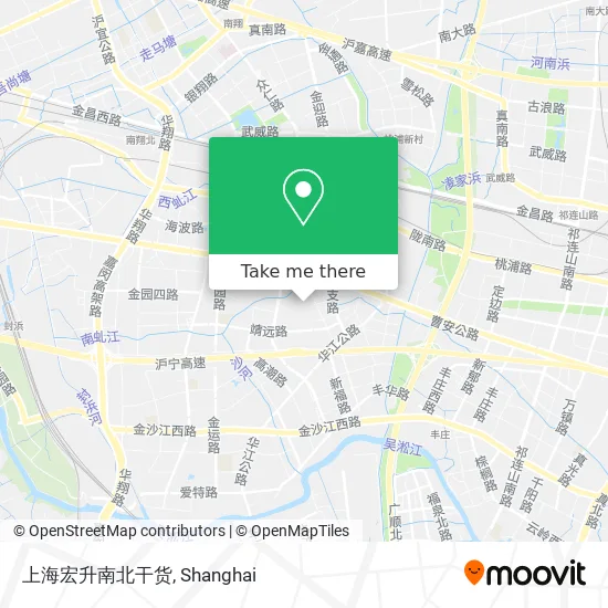 上海宏升南北干货 map