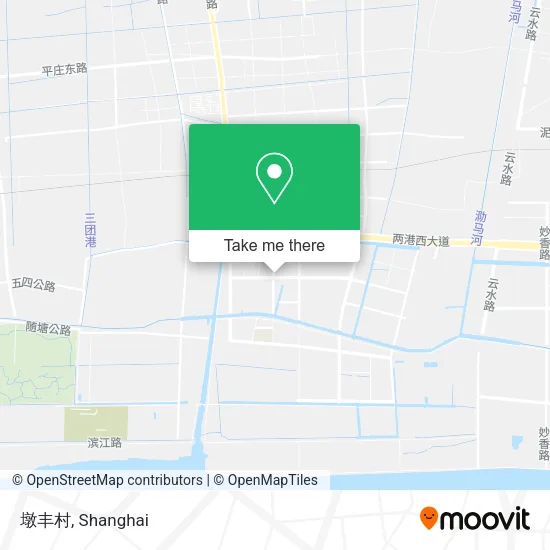 墩丰村 map
