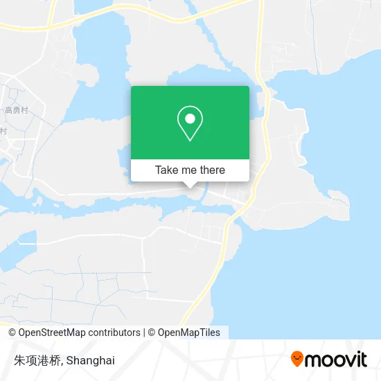 朱项港桥 map