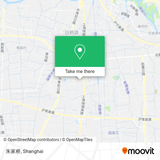 朱家桥 map
