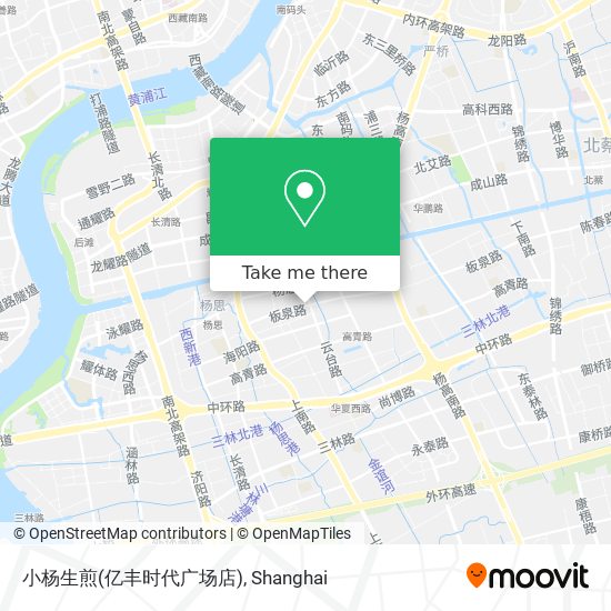 小杨生煎(亿丰时代广场店) map