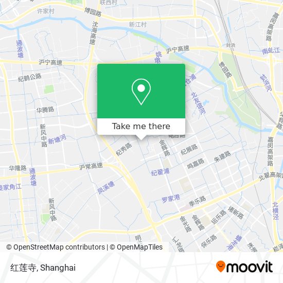 红莲寺 map