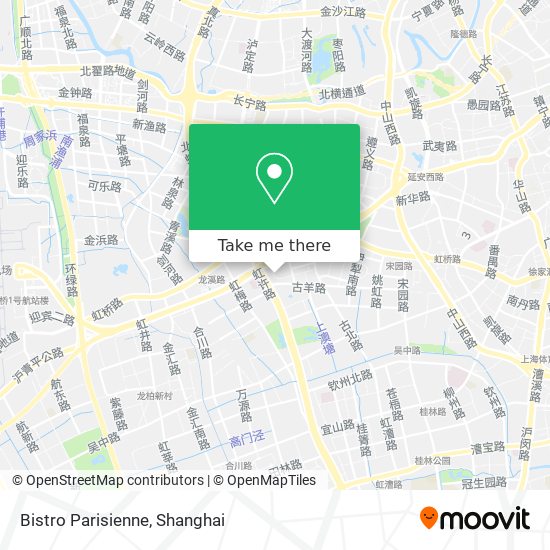 Bistro Parisienne map