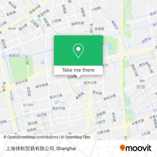 上海律桓贸易有限公司 map