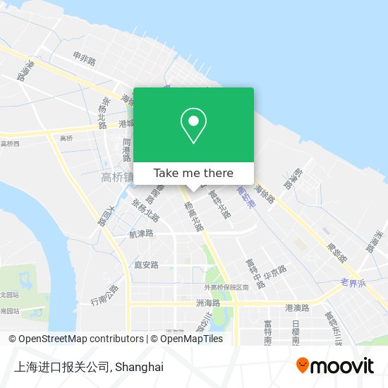 上海进口报关公司 map