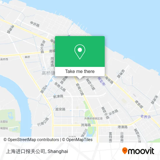 上海进口报关公司 map