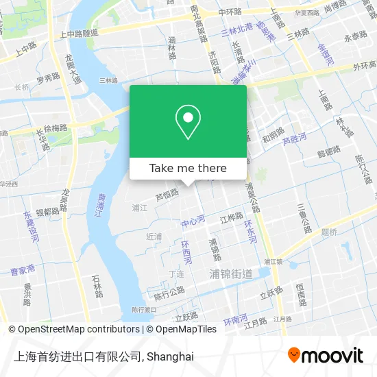 上海首纺进出口有限公司 map