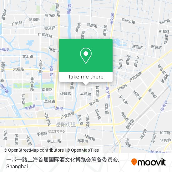 一带一路上海首届国际酒文化博览会筹备委员会 map