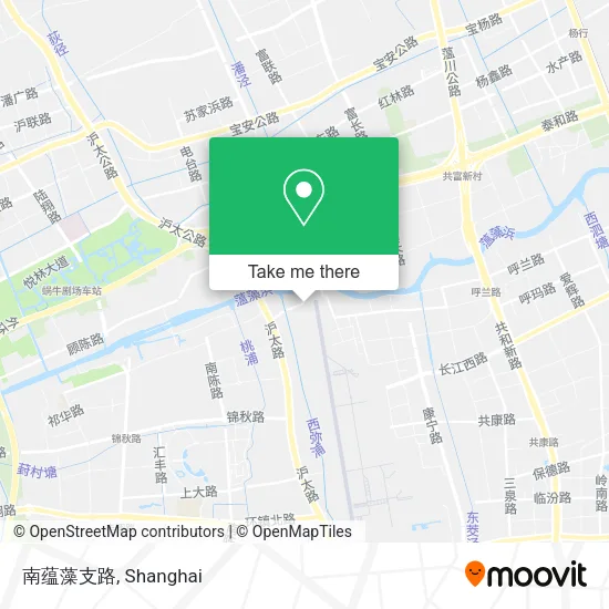 南蕴藻支路 map