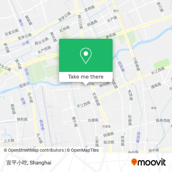 宣平小吃 map