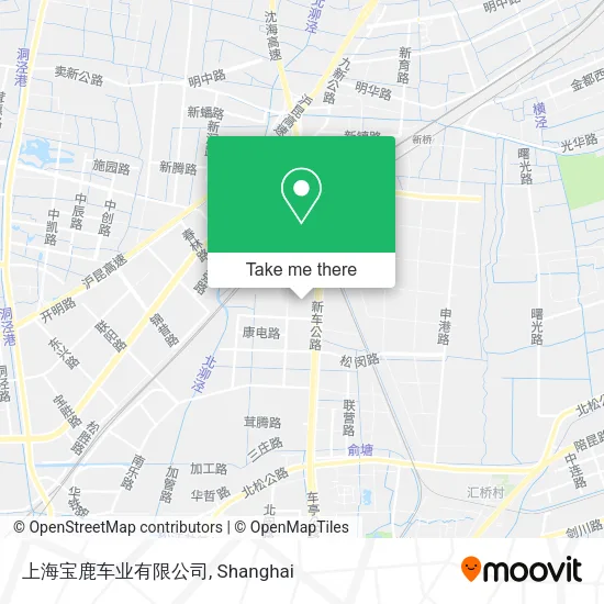 上海宝鹿车业有限公司 map
