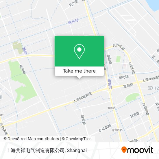 上海共祥电气制造有限公司 map