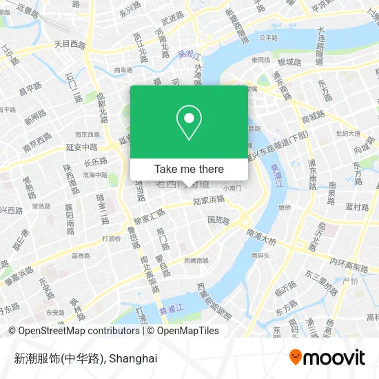新潮服饰(中华路) map