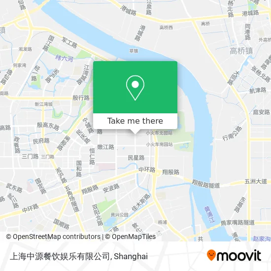 上海中源餐饮娱乐有限公司 map