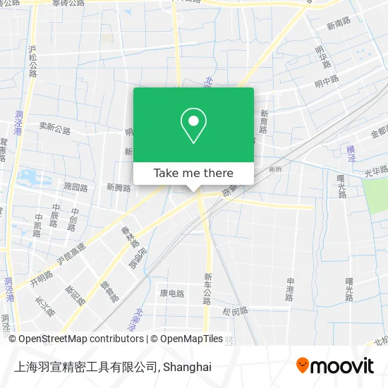 上海羽宣精密工具有限公司 map