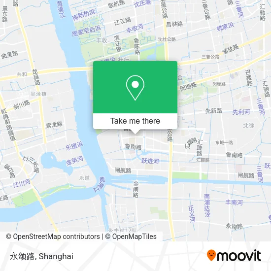 永颂路 map