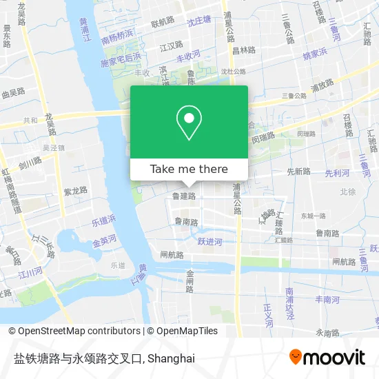 盐铁塘路与永颂路交叉口 map