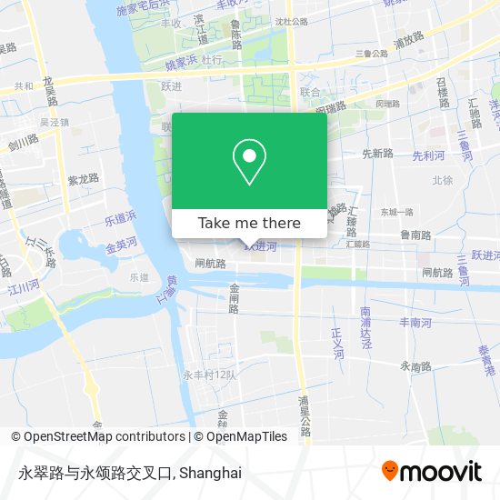 永翠路与永颂路交叉口 map