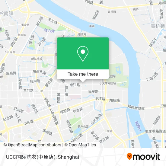 UCC国际洗衣(中原店) map