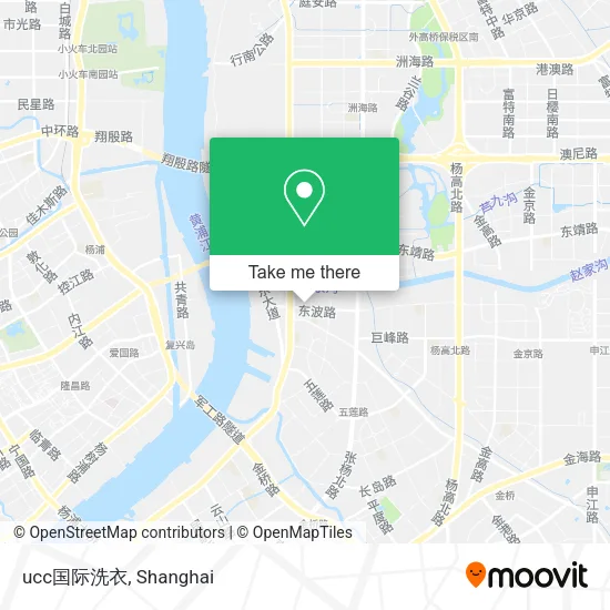 ucc国际洗衣 map