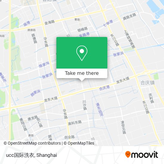 ucc国际洗衣 map