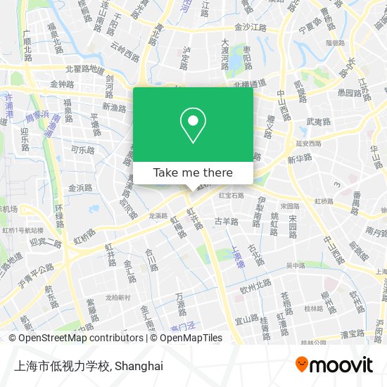 上海市低视力学校 map