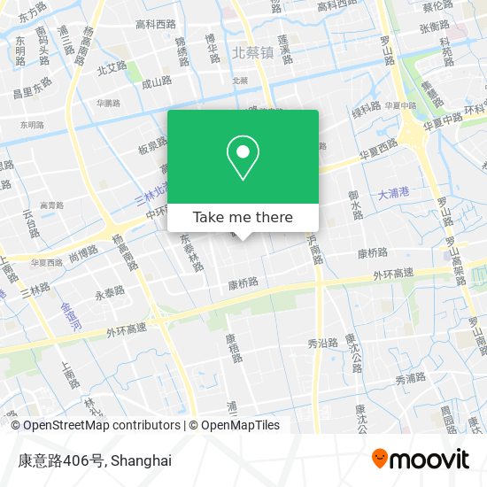 康意路406号 map