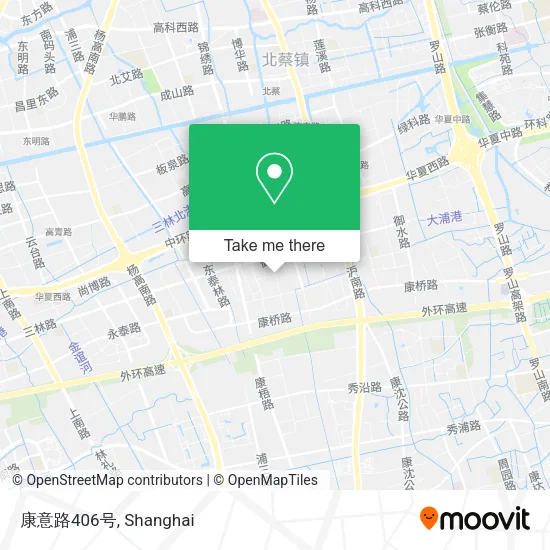 康意路406号 map