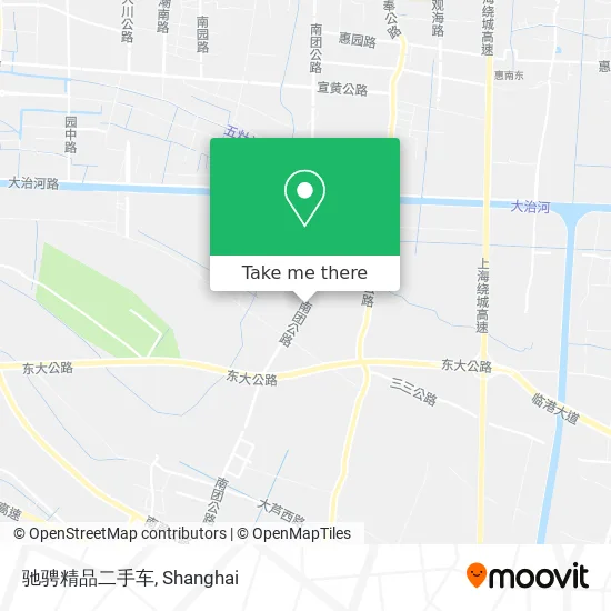驰骋精品二手车 map