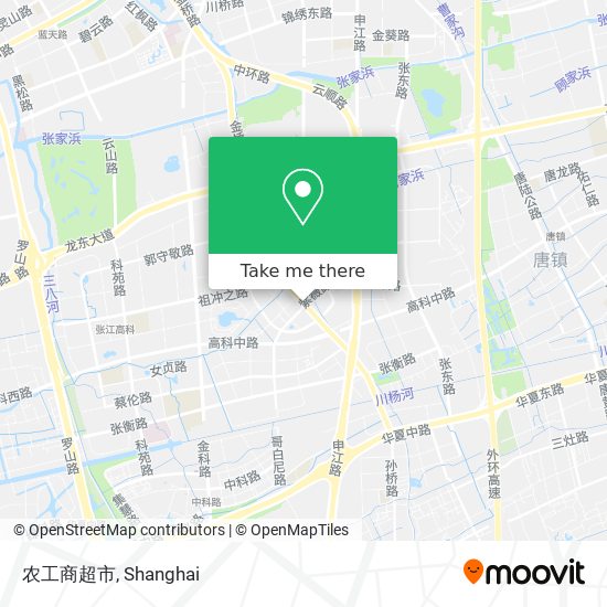 农工商超市 map