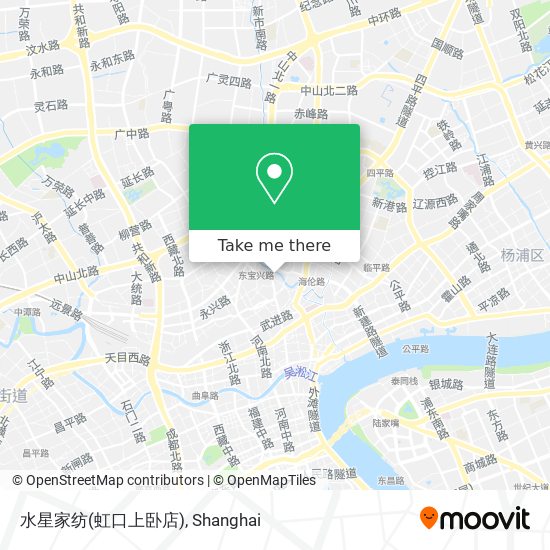 水星家纺(虹口上卧店) map