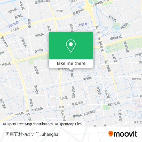 周康五村-东北1门 map