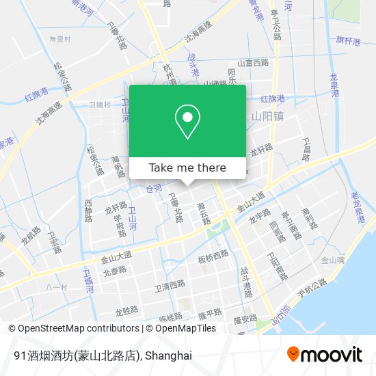 91酒烟酒坊(蒙山北路店) map