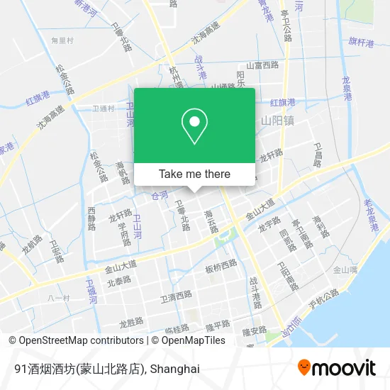 91酒烟酒坊(蒙山北路店) map