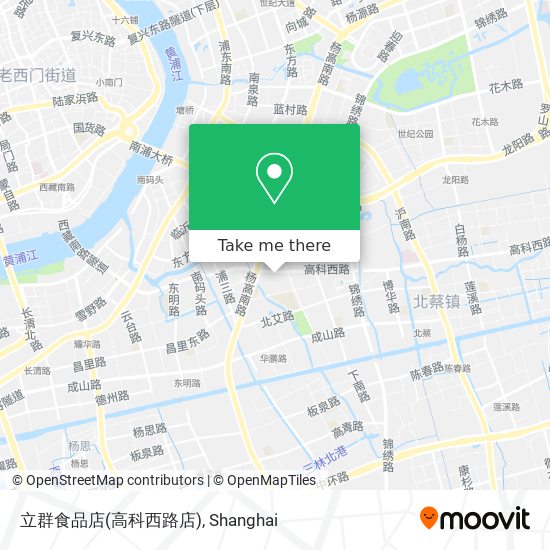 立群食品店(高科西路店) map